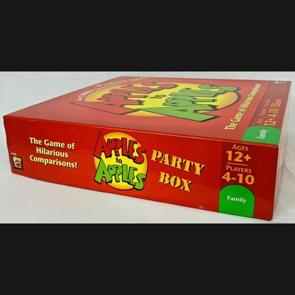 APPLES TO APPLES Party Box 12+ Family Card Game 2007 MATTEL N1384 COMPLETE CIB - Picture 8 of 13